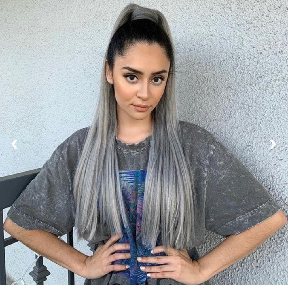 INH Miya Smoke Ponytail